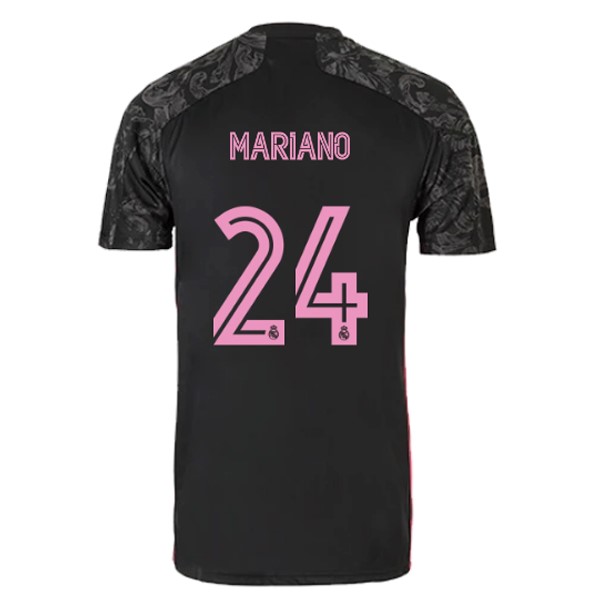 Camiseta Real Madrid 3ª NO.24 Mariano 2020 2021 Negro